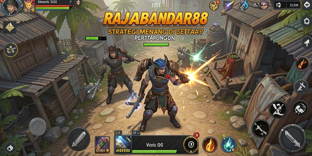 Tampilan gameplay menengah dalam RAJABANDAR88 yang penuh strategi.