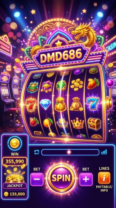 Screenshot antarmuka aplikasi dmd686 yang bersih dan modern.